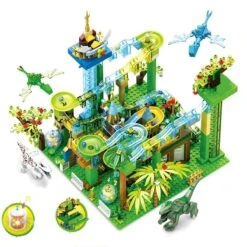 Tolle Dinosaurier Murmelbahn Zum Bauen -Dinosaurier-Spielzeug product image 1641485226