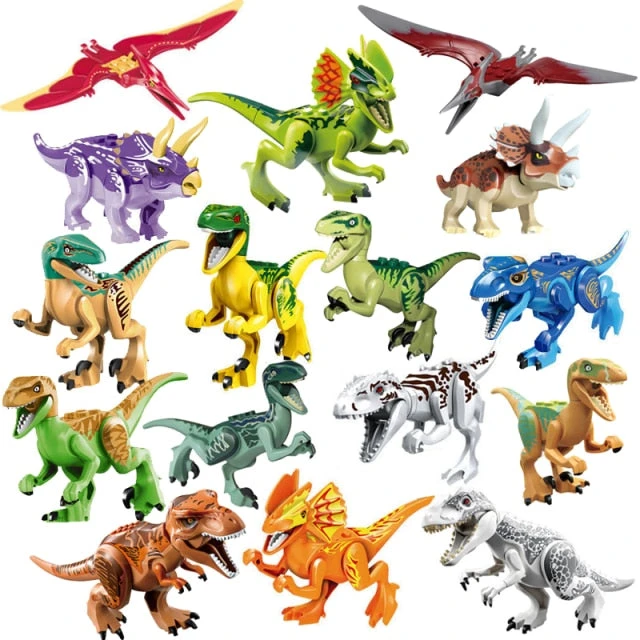 16 Stk. Dinosaurier Figuren Set Aus Jurassic World/ Park Spielzeug 3 16 Stk. Dinosaurier Figuren Set Aus Jurassic World/ Park Spielzeug