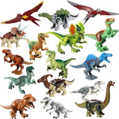 16er Set Dino Figuren Aus Jurassic World/ Park Spielzeug