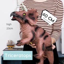 XXL Dinosaurier Figuren - Tyrannosaurus Rex, Velociraptor Etc. -Dinosaurier-Spielzeug product image 1657702061