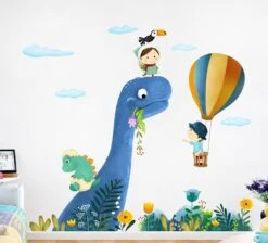 Großer Langhals Dino Wand Aufkleber -Dinosaurier-Spielzeug product image 1664193374