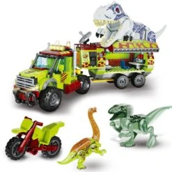 Jurassic Park Dinosaurier LKW Mit Dino (500 Teile)