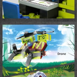 Jurassic Park Dinosaurier LKW Mit Dino (500 Teile) -Dinosaurier-Spielzeug product image 1683798420