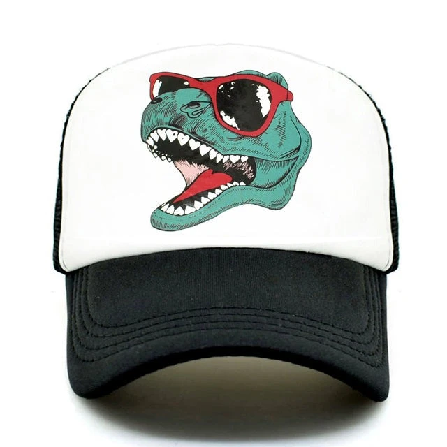 Coole T-Rex Dinosaurier Baseball Cap 16 Coole T-Rex Dinosaurier Baseball Cap – Bild 14