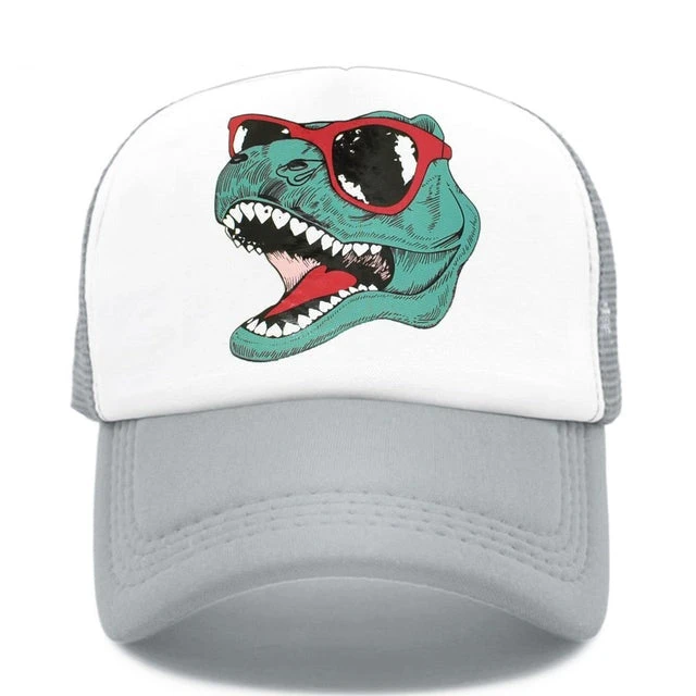 Coole T-Rex Dinosaurier Baseball Cap 12 Coole T-Rex Dinosaurier Baseball Cap – Bild 10