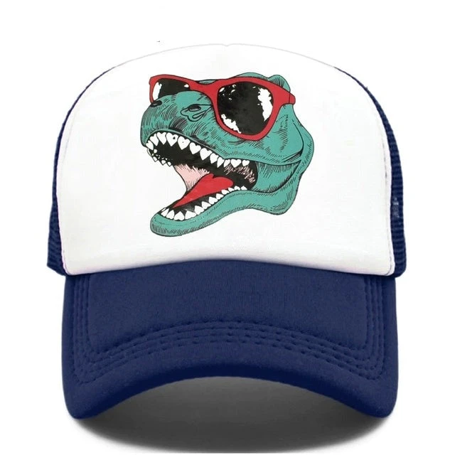 Coole T-Rex Dinosaurier Baseball Cap 17 Coole T-Rex Dinosaurier Baseball Cap – Bild 15