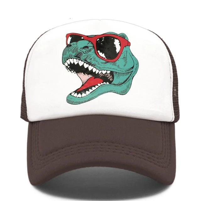Coole T-Rex Dinosaurier Baseball Cap 14 Coole T-Rex Dinosaurier Baseball Cap – Bild 12
