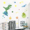 Planet Dinosaurier Im Weltall Wandtattoos Auifkleber -Dinosaurier-Spielzeug product image 1719769691