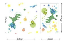 Planet Dinosaurier Im Weltall Wandtattoos Auifkleber -Dinosaurier-Spielzeug product image 1719769707