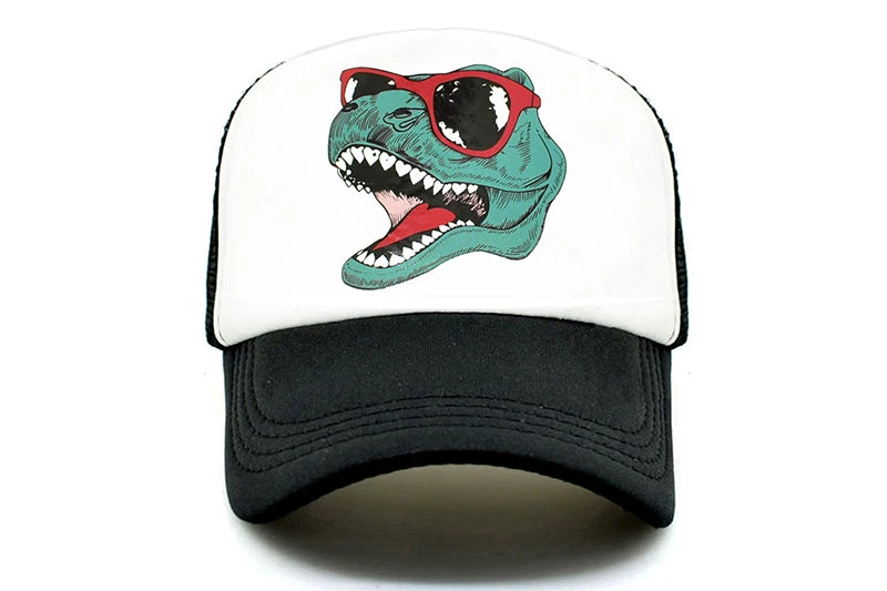 Coole T-Rex Dinosaurier Baseball Cap 18 Coole T-Rex Dinosaurier Baseball Cap – Bild 16
