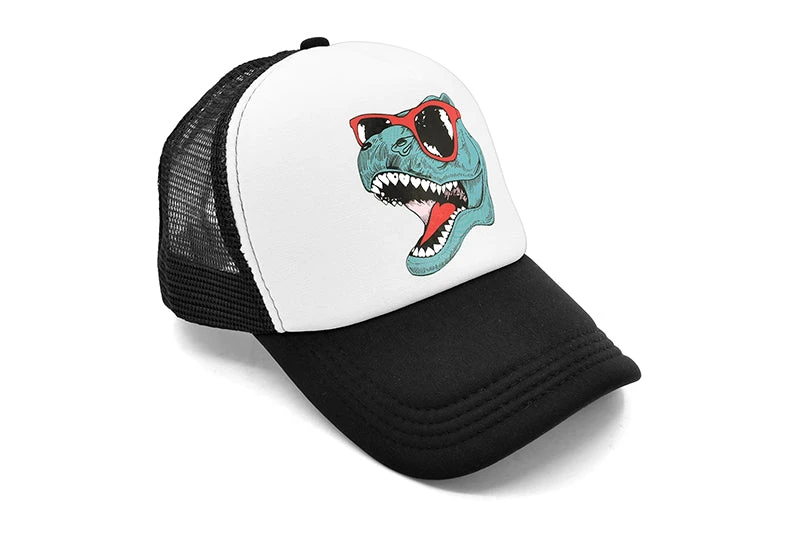 Coole T-Rex Dinosaurier Baseball Cap 4 Coole T-Rex Dinosaurier Baseball Cap – Bild 2