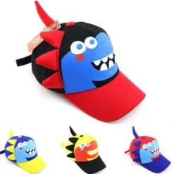 Bunte Dinosaurier Mütze Für Kinder Sommer Baseball Cappy