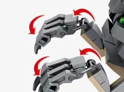 Velociraptor Baustein Set - 3 Dinos Zum Selbstbauen (1780 Teile) -Dinosaurier-Spielzeug product image 1760191511