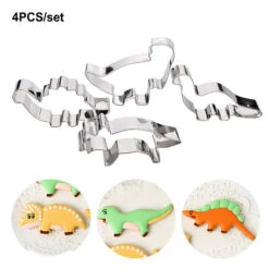 Dinosaurier Keks Formen Zum Backen Und Spaß Haben -Dinosaurier-Spielzeug product image 1762355602