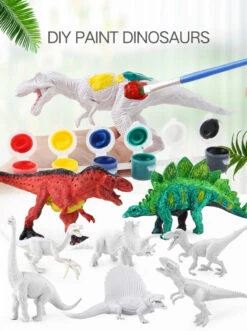 Stegosaurus Zum Selbst Anmalen Kreatives Dinosaurier Spielzeug -Dinosaurier-Spielzeug product image 1769149981