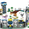 Jurassic Dinosaurier World 2 Velociraptor Mini Park Mit Figuren (1460 Teile)