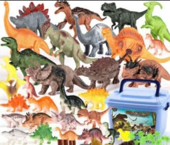 Dinosaurier Figuren Set Mit 44 Tollen Dinos Und Box -Dinosaurier-Spielzeug product image 1779920022