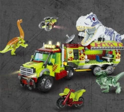 T-Rex Dinosaurier Mit LKW Baustein Set (538 Teile) -Dinosaurier-Spielzeug product image 1788429089