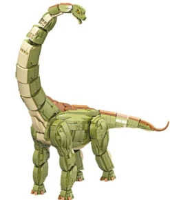 XXL Brachiosaurus Baustein Figur Mega Dinosaurier (60cmx46cm)
