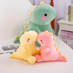 Drachen Dino Saurier Stofftier - Verschiedene Farben Und Größen - Drachen Kuscheltier -Dinosaurier-Spielzeug product image 1799051292