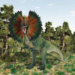 Tolle Dilophosaurus Dinosaurier Spiel Figur -Dinosaurier-Spielzeug product image 1809642926