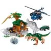 Jurassic Park Baustein Dino Set Mit Hubschrauber, Dinos Und Hütte (908 Teile) -Dinosaurier-Spielzeug product image 1812807285