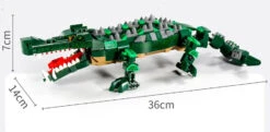 Jurassic World Sarcosuchus SuperCroc Saurier Spielzeug Baustein Set (520 Teile) -Dinosaurier-Spielzeug product image 1818709170