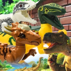 Ideas Jurassic Park Dinosaur Bausteine: Hütte Im Wald -Dinosaurier-Spielzeug product image 1818712766