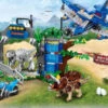 Jurassic Park World Tyrannosaurus Triceratops Flugzeug Baustein Set (347 Teile) -Dinosaurier-Spielzeug product image 1818763599
