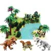 Dinosaurier Spiel Set Mit Figuren Und Bausteinen