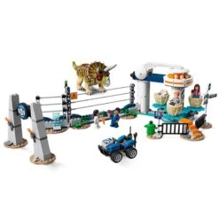 Jurassic World Triceratops Rampage Baustein Spielzeug Set Mit 471 Teilen -Dinosaurier-Spielzeug product image 1818838710