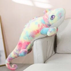 Niedlicher XXL Regenbogen Dinosaurier Kuscheltier -Dinosaurier-Spielzeug product image 1818857555