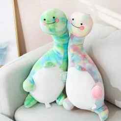 Niedlicher XXL Regenbogen Dinosaurier Kuscheltier -Dinosaurier-Spielzeug product image 1818857605