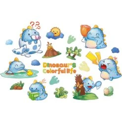 Cartoon Dinosaurier Wand Tattoo Aufkleber Für Das Kinderzimmer -Dinosaurier-Spielzeug product image 1833123862