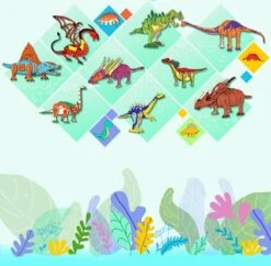 Dinosaurier Holz Puzzle - Verschiedene Dino Motive Zur Wahl -Dinosaurier-Spielzeug product image 1833139931