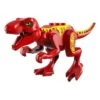 Roter T-Rex Baustein Figur (ca. 11 X 8 X 5cm) -Dinosaurier-Spielzeug product image 1833144347