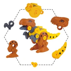Multifunktionelles Dino Spielzug Zum Zusammenbauen -Dinosaurier-Spielzeug product image 1835131030