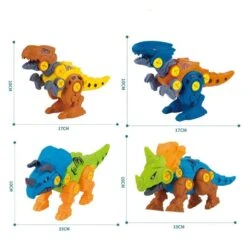 Multifunktionelles Dino Spielzug Zum Zusammenbauen -Dinosaurier-Spielzeug product image 1835131031