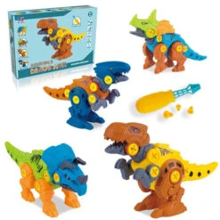 Multifunktionelles Dino Spielzug Zum Zusammenbauen -Dinosaurier-Spielzeug product image 1844212633