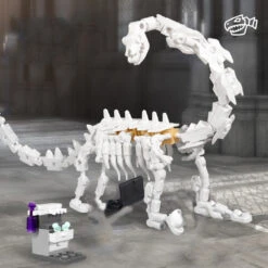 Großes Set Klemmbausteine Mit Forscher-Labor Und Dino-Skeletten -Dinosaurier-Spielzeug product image 1850761933