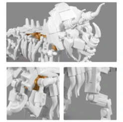 Großes Set Klemmbausteine Mit Forscher-Labor Und Dino-Skeletten -Dinosaurier-Spielzeug product image 1850761939