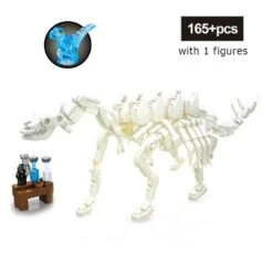 Großes Set Klemmbausteine Mit Forscher-Labor Und Dino-Skeletten -Dinosaurier-Spielzeug product image 1850761947