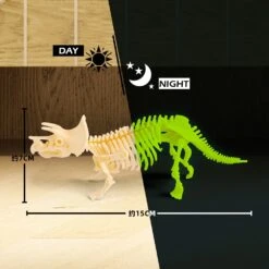 Dino Eier Und Skelette - Leuchten Im Dunkeln - Verschiedene Motive Zur Wahl -Dinosaurier-Spielzeug product image 1862519152