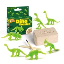 Dino Eier Und Skelette - Leuchten Im Dunkeln - Verschiedene Motive Zur Wahl -Dinosaurier-Spielzeug product image 1862519154