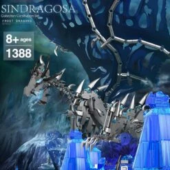 Sindragosa Frost Drache Dinosaurier Technic Baustein Set Mit 1388 Teilen -Dinosaurier-Spielzeug product image 1862679708