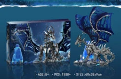 Sindragosa Frost Drache Dinosaurier Technic Baustein Set Mit 1388 Teilen -Dinosaurier-Spielzeug product image 1862679713