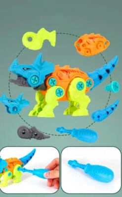 DIY Dino Figuren Zum Zusammenbauen - Verschiedene Motive 14 DIY Dino Figuren Zum Zusammenbauen - Verschiedene Motive -Dinosaurier-Spielzeug product image 1862685278