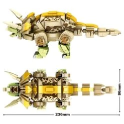 Stegosaurus, Triceratops Oder Ankylosaurus Baustein Dino Spielzeug -Dinosaurier-Spielzeug product image 1864463448