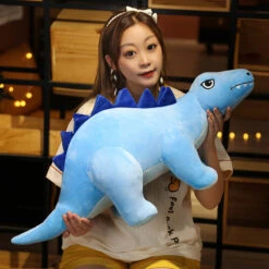 Farbenfroher Stegosaurus Plüsch Dino 30/50/80cm -Dinosaurier-Spielzeug product image 1869896864