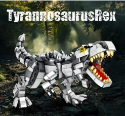 Jurassic World Dinosaurier T-Rex Tyrannosaurus Baustein Set (866 Teile) -Dinosaurier-Spielzeug product image 1869907744
